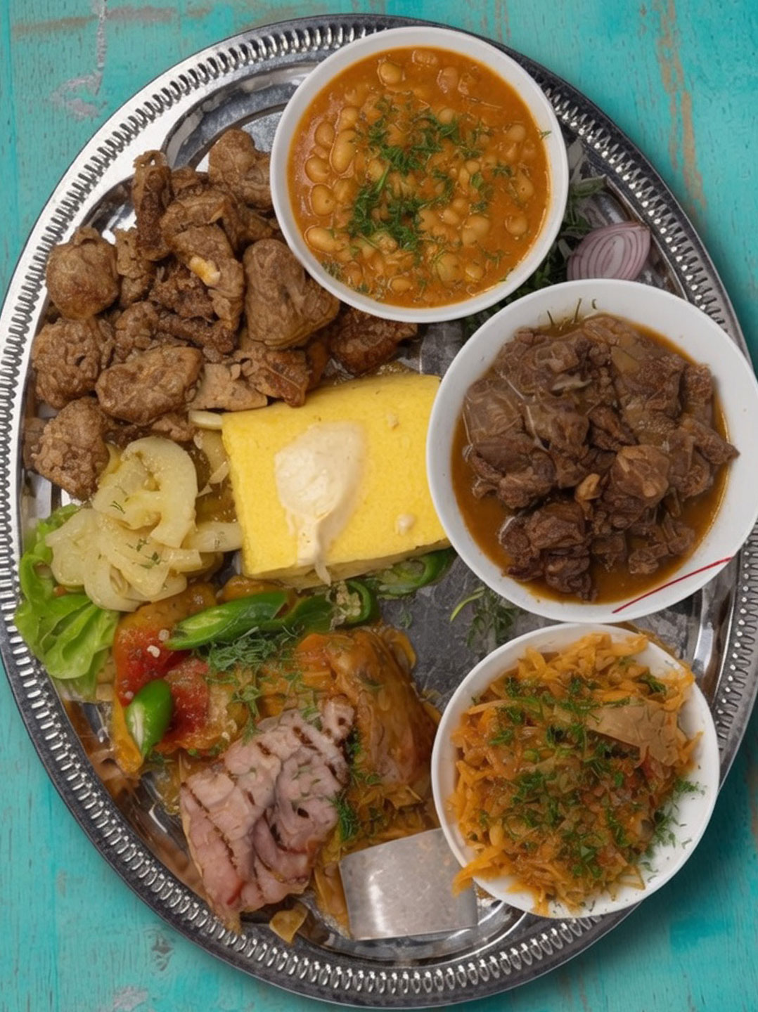Platou de găteli
